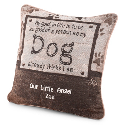 personalized dog pillow