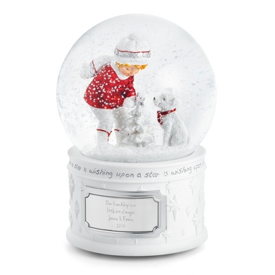 small snow globe figurines