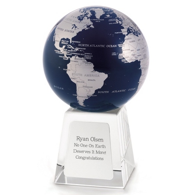 Personalized MOVA Spinning Globe by Things Remembered