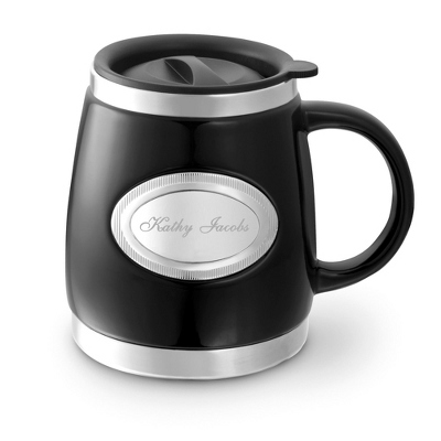 Personalized Black Double-Walled Mug by Things Remembered