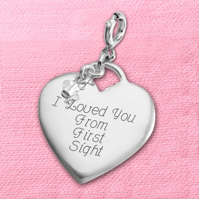 Personalized Starter Heart Charm by Things Remembered
