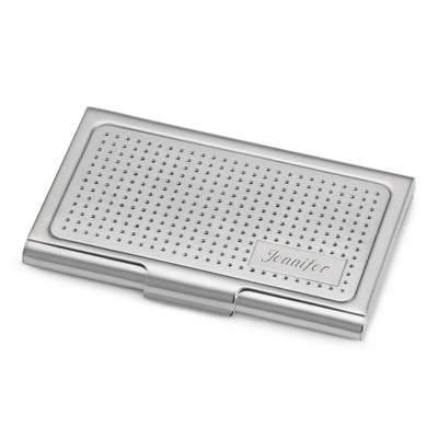 Personalized Pierced Card Case by Things Remembered