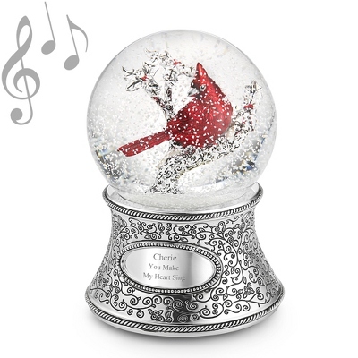 personalized water globes unique christmas snow globes