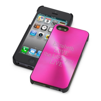 Personalized Pink iPhone 5 Case by Things Remembered