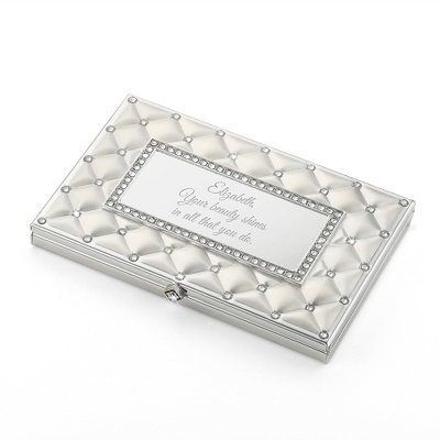 Personalized Frosted Elegance Card Case By Things Remembered | Zambee