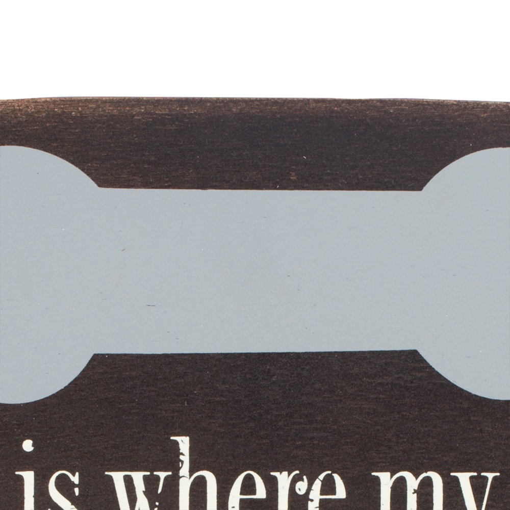 Dog Bone Wall Art with Hooks