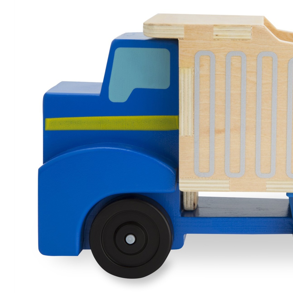 melissa and doug dump truck and loader