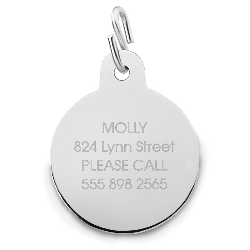 Image of Dog Tag Round