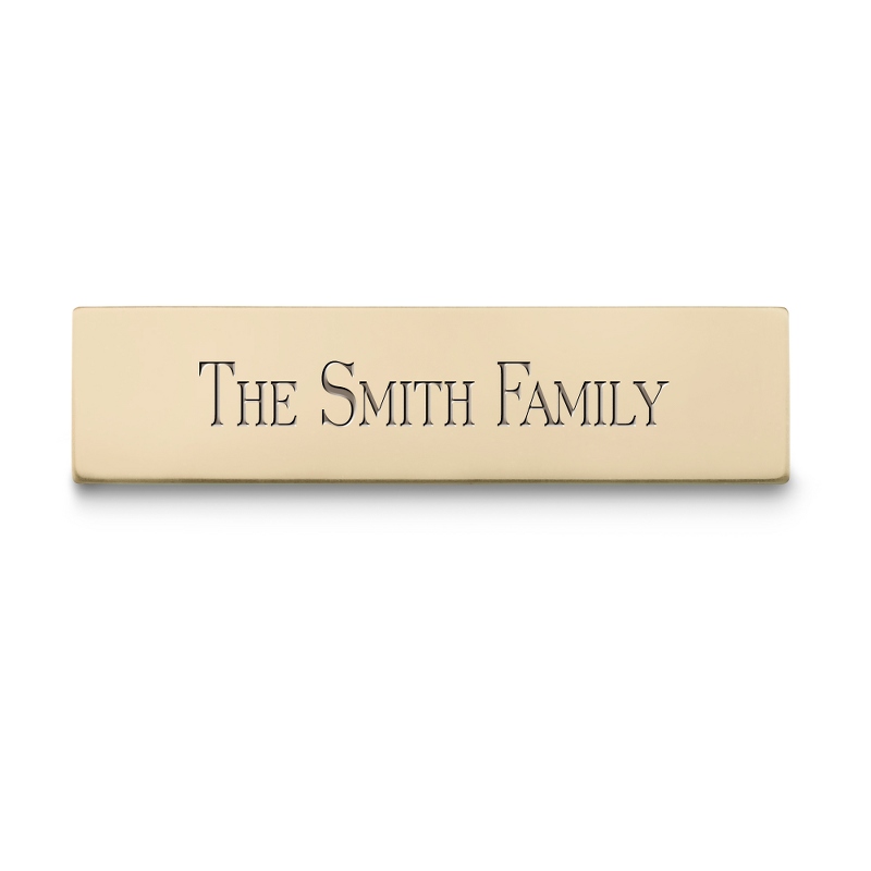 Image of 1/2 inch x 2 inch Brass Plate