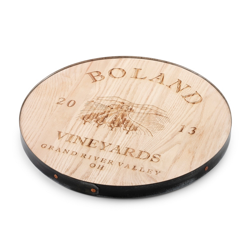 Image of Vineyard Lazy Susan Cutting Board
