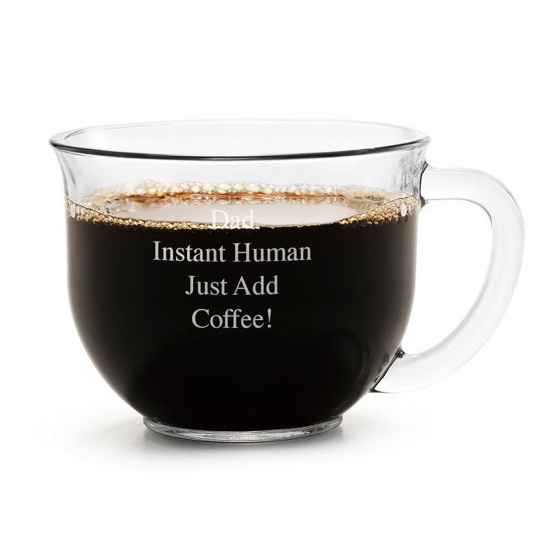 Image of Glass Coffee Mug