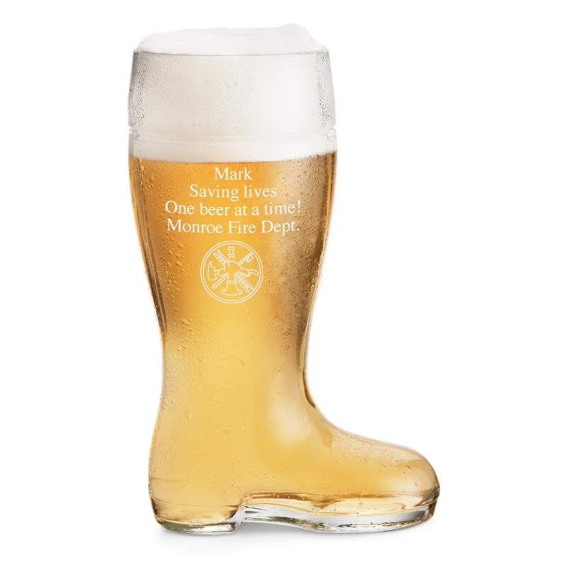 Image of Custom Boot Beer Glass