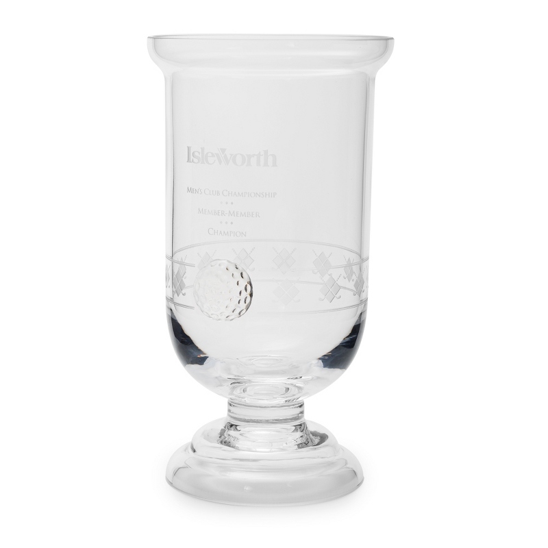 Image of Glass Golf Cup Award