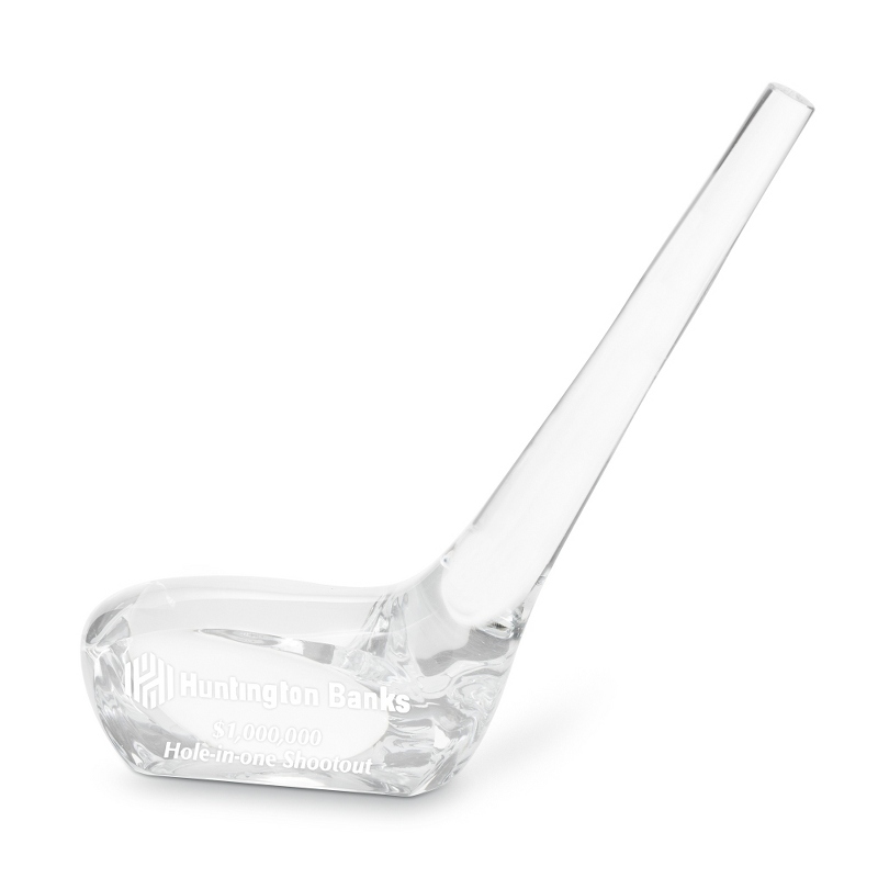 Image of Crystal Driver Golf Award