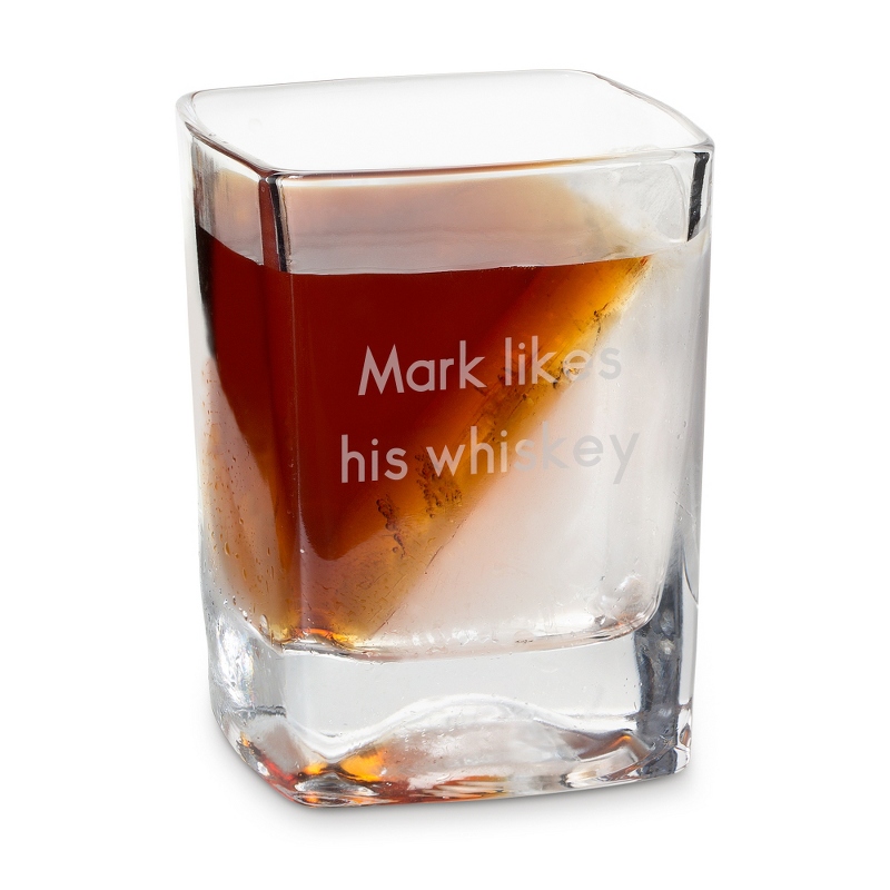 Image of Corkcicle Whiskey Wedge Glass
