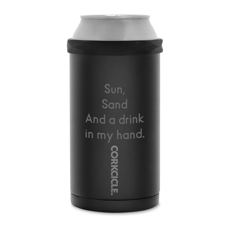 Image of Black Corkcicle Arctican Insulated Drink Holder