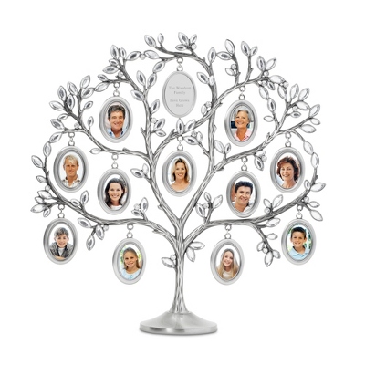 Jeweled Family Tree Picture Frame