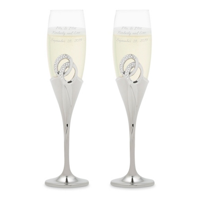 Personalized Toasting Flutes At Things Remembered
