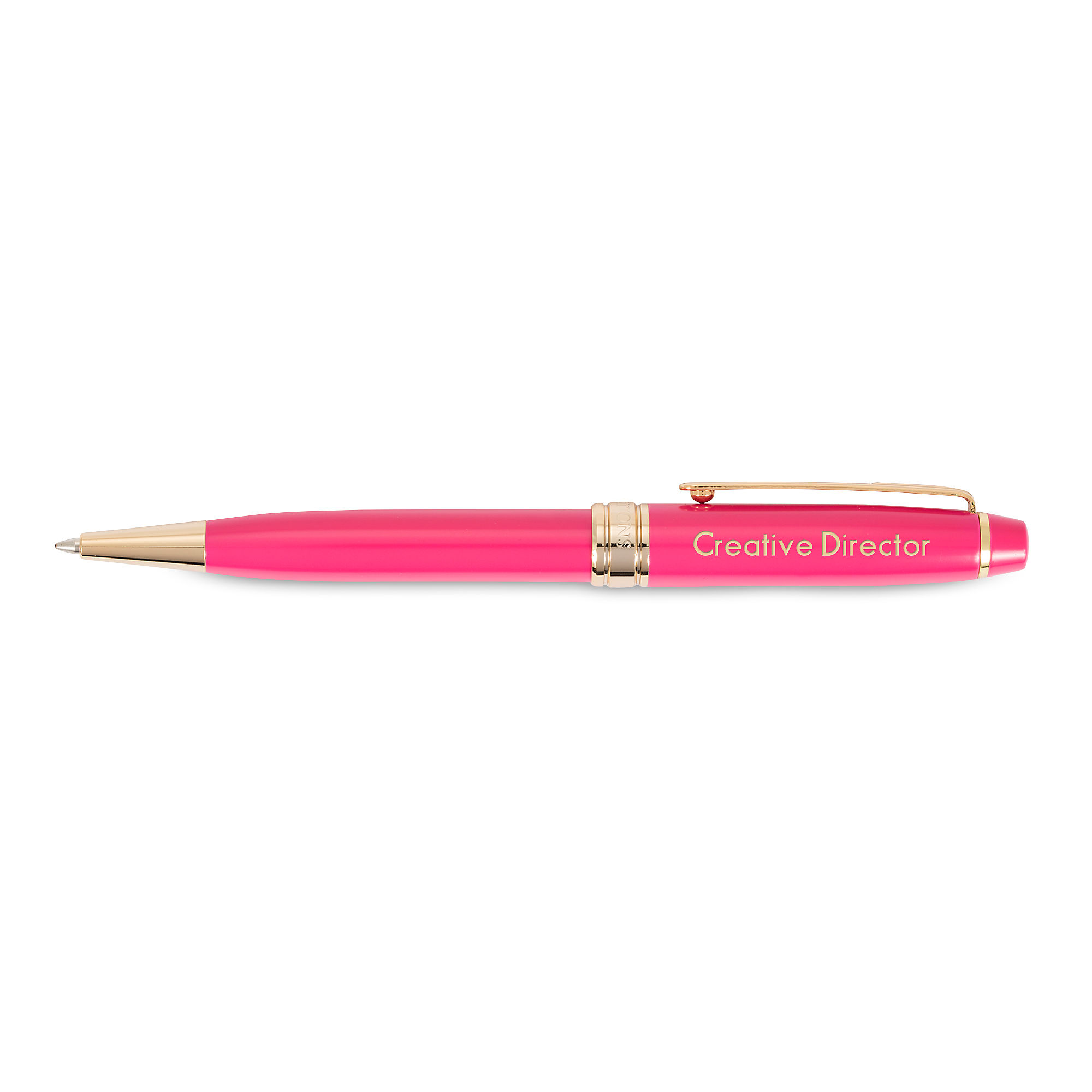 REFLECTIONS Ball Point Pen Pink Fine Writing Instruments w/Floral Sleeve 