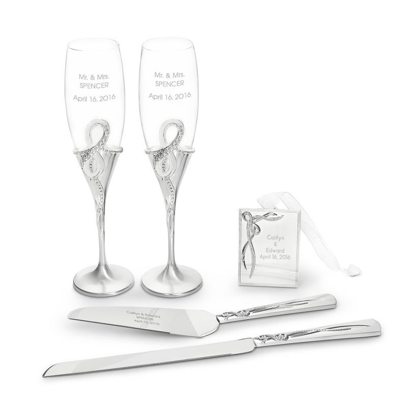 Image of Infinity Wedding Set