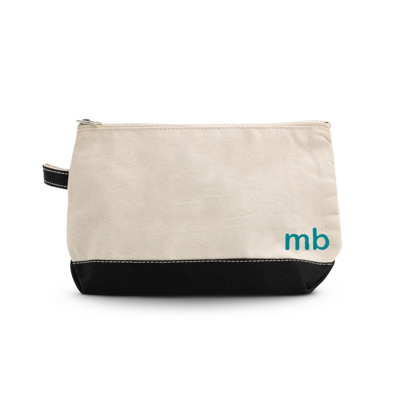 Image of Natural and Black Cosmetic Case - Bottom Right