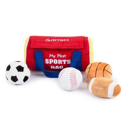 gund my first sports bag playset