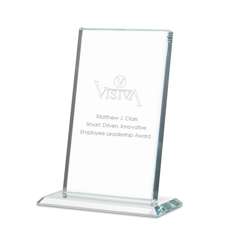 Image of Medium Slanted Glass Award