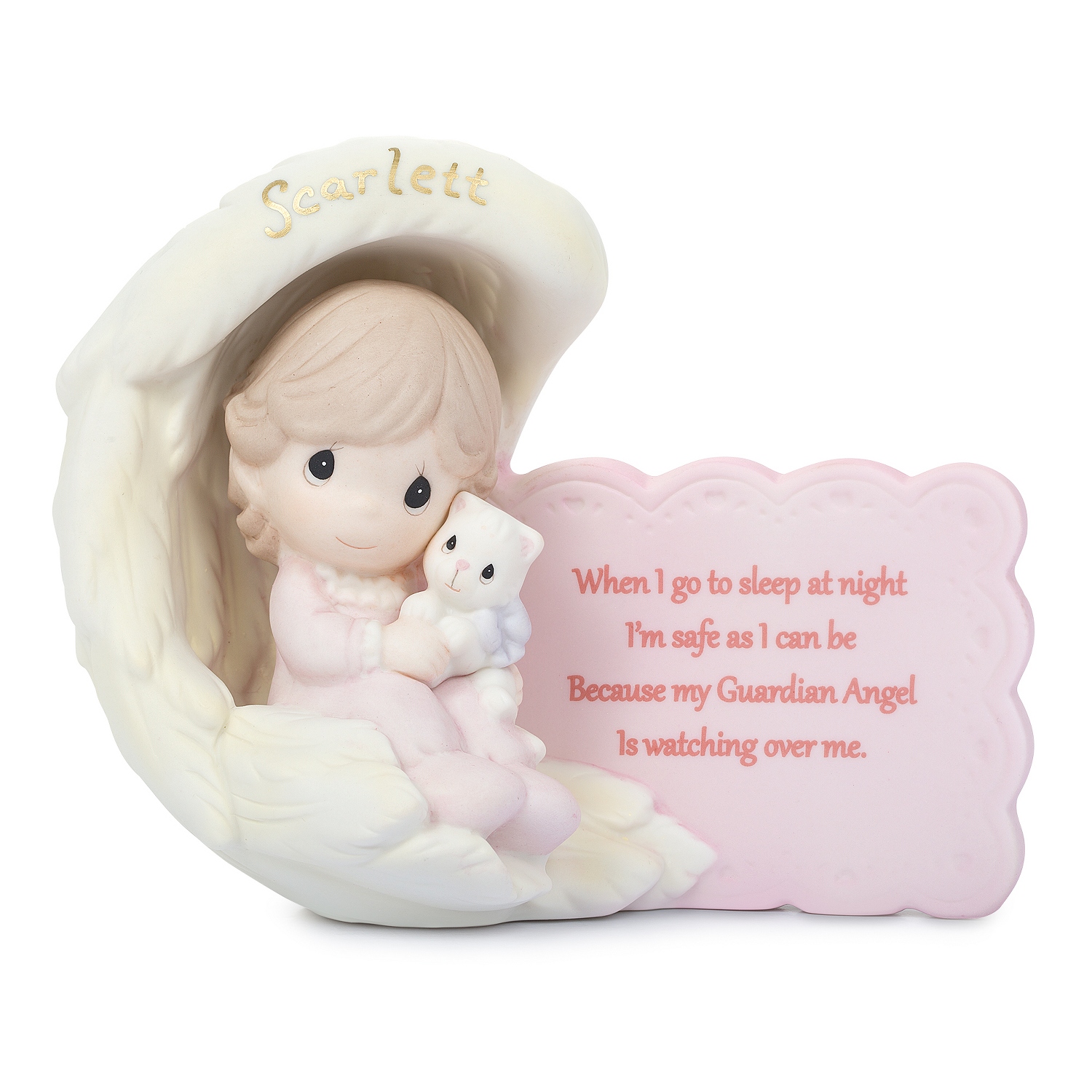 Precious Moments My Guardian Angel Girl Figurine - 