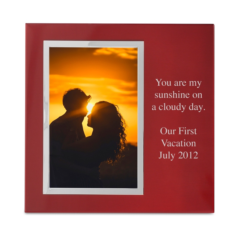 Image of Red Uptown Frame - Portrait