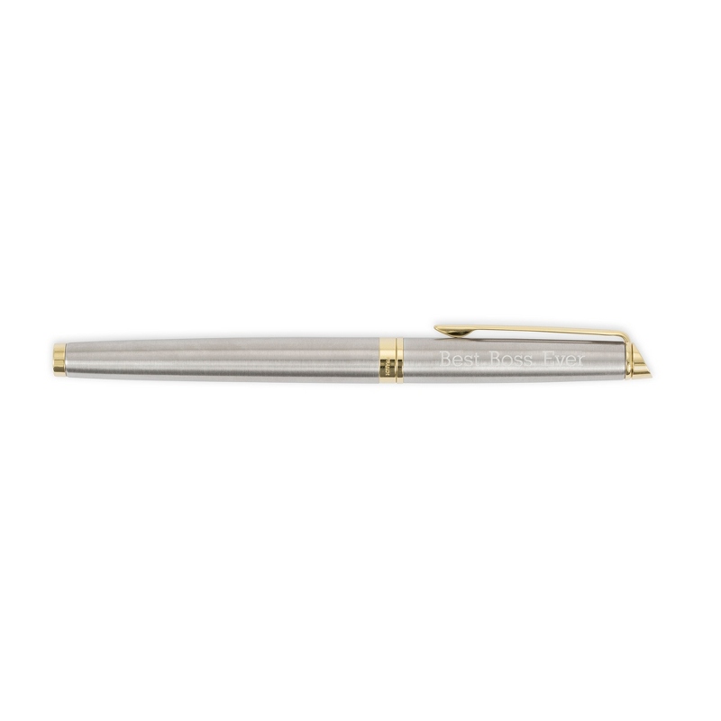 Image of Waterman Hemisphere Stainless Steel 23K Rollerball Pen
