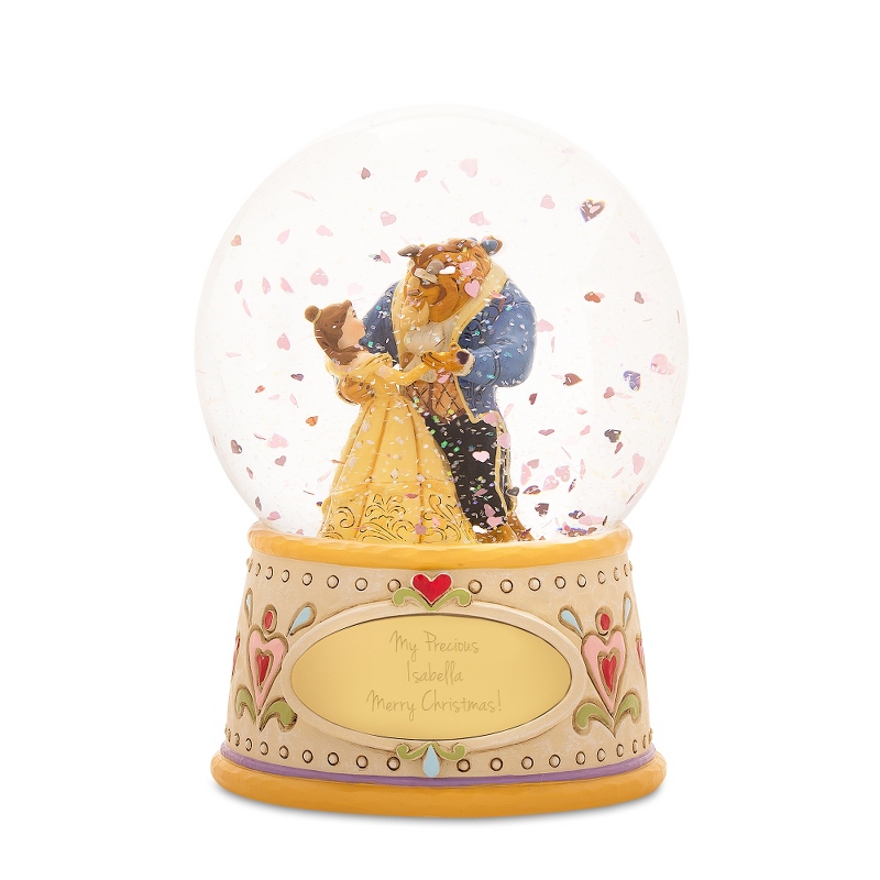 Image of Jim Shore Disney Traditions Beauty and the Beast Snow Globe
