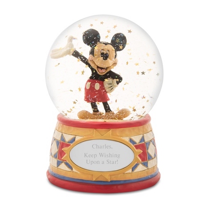 jim shore disney snow globes