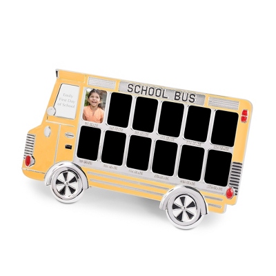 Personalized Picture Frames For Children at Things Remembered - School Bus Frame ...