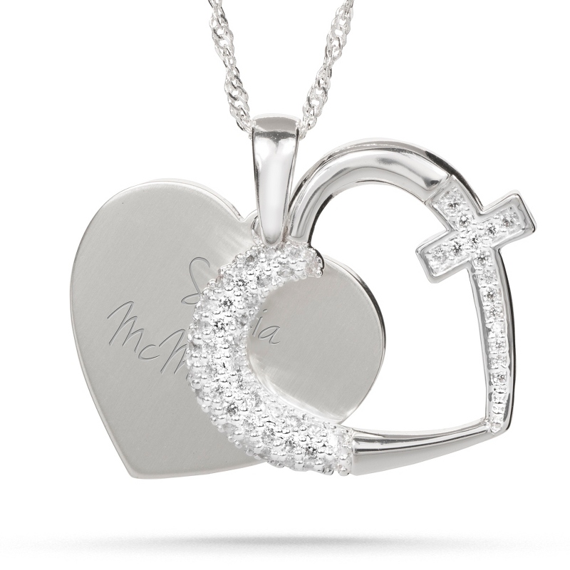 Image of Cross Swing Necklace