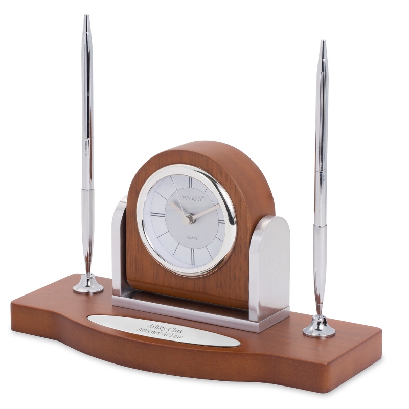 Image of Walnut Double Pen Stand