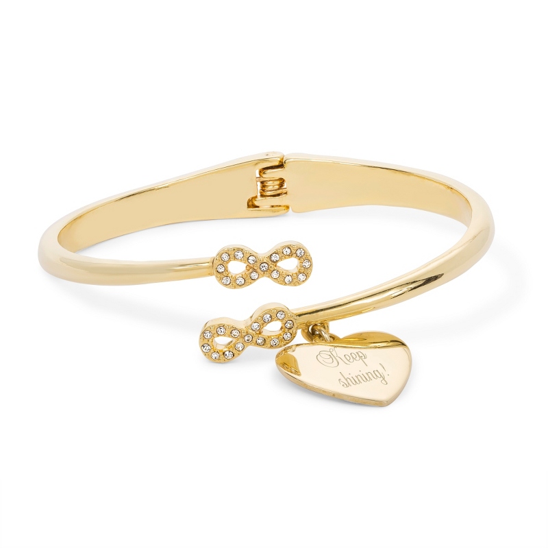 Image of Gold Infinity Hinge Bracelet