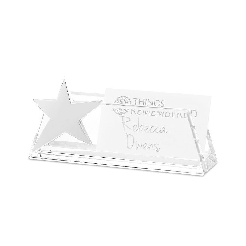 Image of Crystal Star Card Holder