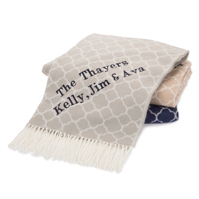 Personalized Christmas Throws + Pillows at Things Remembered Coupon Code