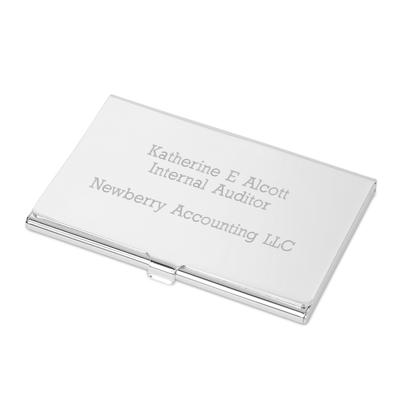 Image of Silver Card Case