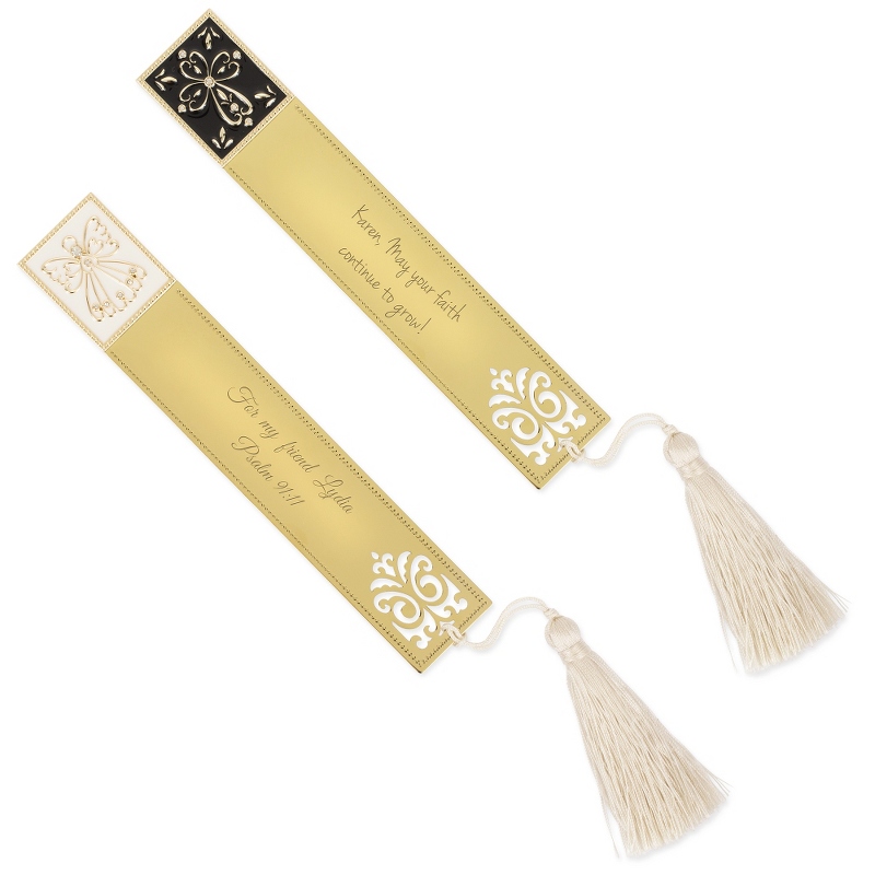 Image of Gold Enamel Bookmarks