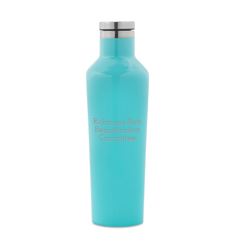 Image of Corkcicle Turquoise 16 oz. Stainless Steel Canteen