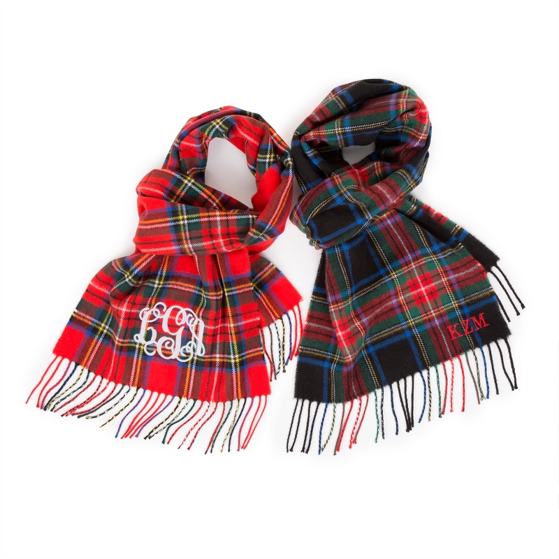 Image of Softer Than Cashmere Tartan Plaid Scarves