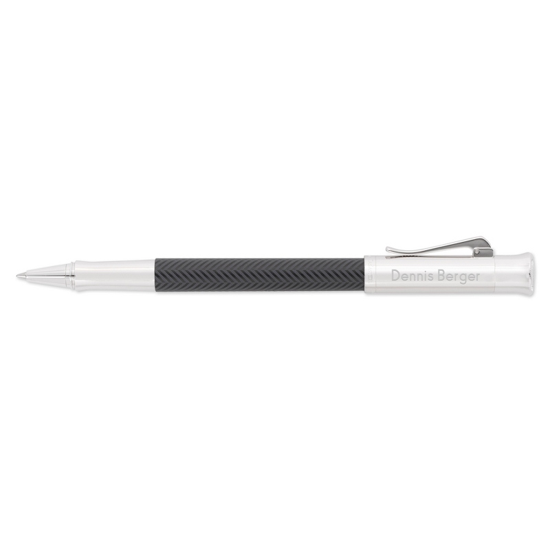 Image of Faber Castell Anthracite Guilloche Cisele Rollerball Pen