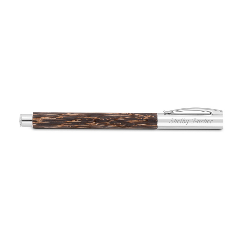 Image of Faber Castell Ambition Coconut Wood Rollerball Pen