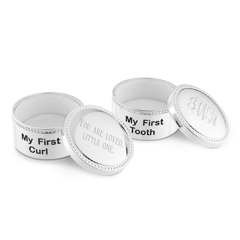 Image of Baby's First Tooth and Curl Set