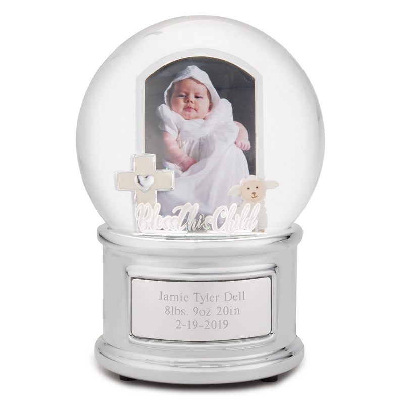 Image of Bless This Child Snow Globe