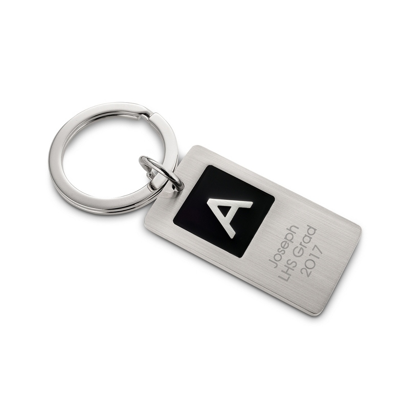 Image of Initial A Tag Key Chain