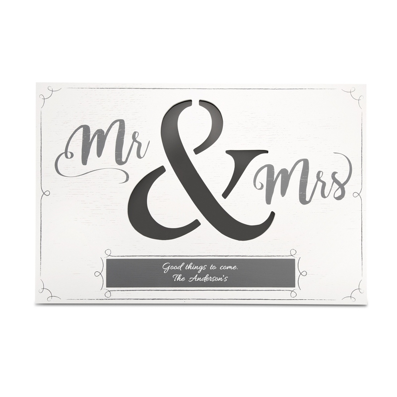 Image of Mr and Mrs LED Wall Art