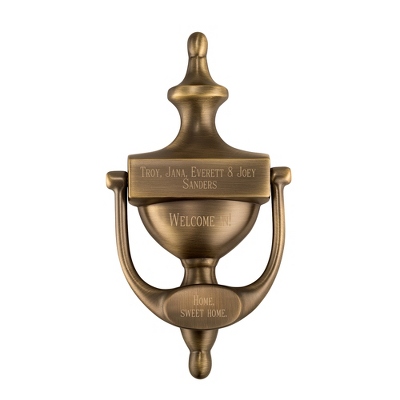 Classic Brass Door Knocker