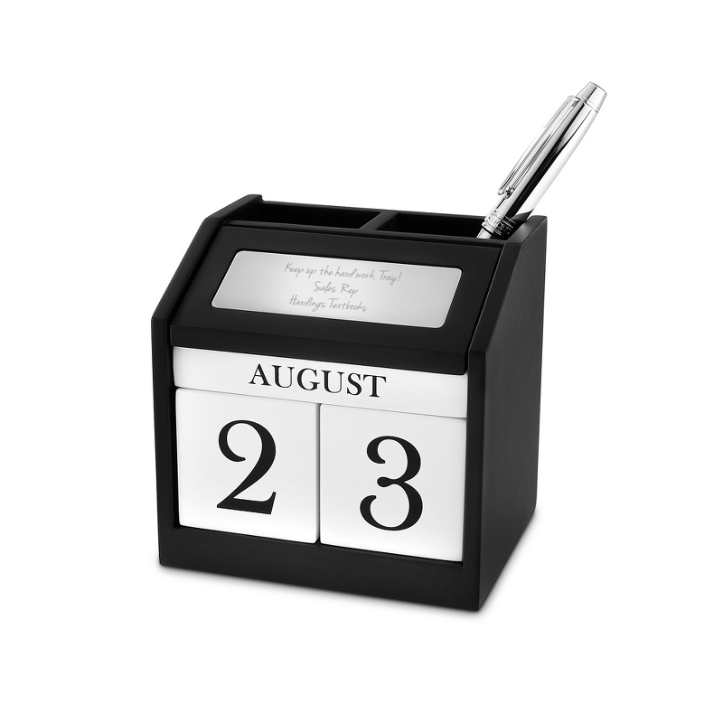 Image of Calendar Block Pen Holder